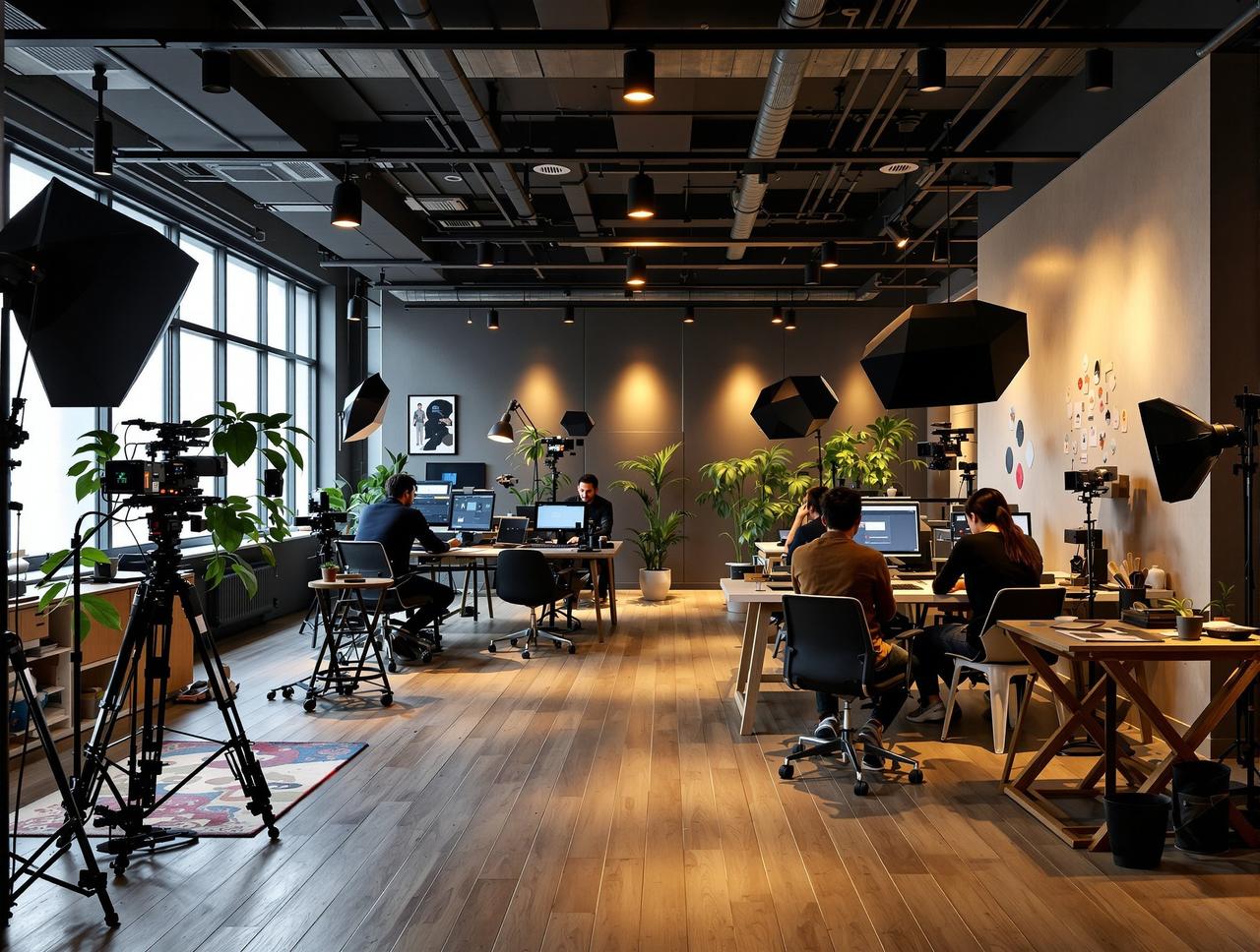 猫咪视频传媒公司办公环境